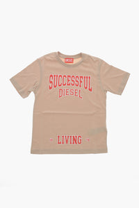 Front-Printed Crew-Neck T-Shirt