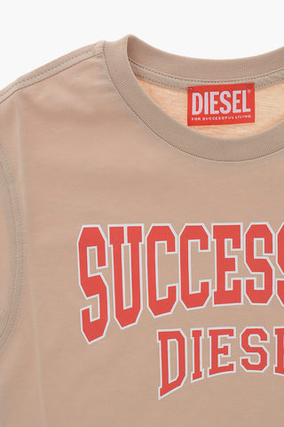 T-Shirt Girocollo Stampata sul Fronte