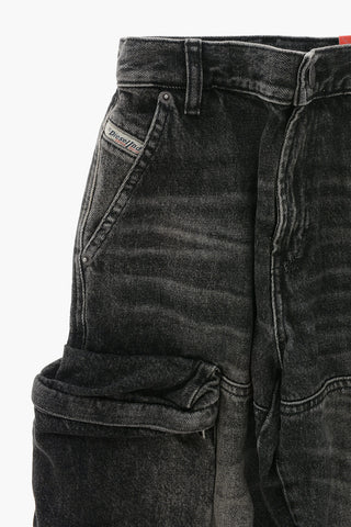 Cargo-Jeans Loose Fit