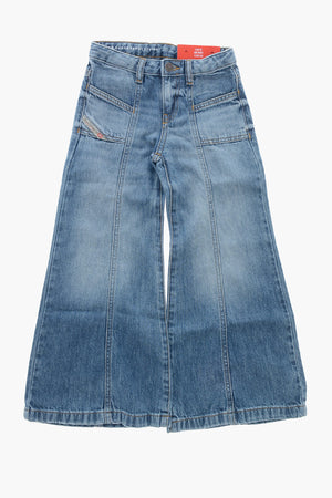 Slim-Fit Jeans D-AKII-J with Flared Leg