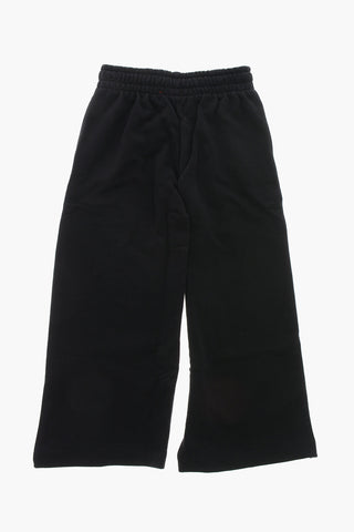 Brushed-Cotton Joggers PCUORE with Printed Logo