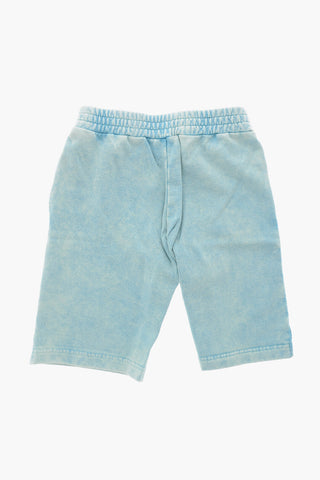 Angerauhte Baumwoll-Shorts PARRID Im Delavè-Effekt