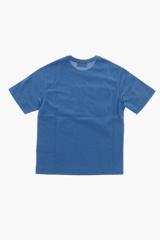 Crewneck Cotton T-Shirt TWASHN With Terry Logo