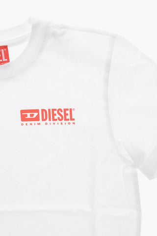 T-shirt Girocollo LTGIMI in Cotone con Logo Laterale