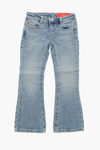 1969 부츠컷 진 D-EBBEY-J 로고 버튼