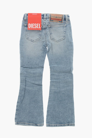 1969 Boot-Cut Jeans D-EBBEY-J with Logo Button