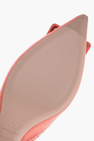 Suede Mules VIV IN THE CITY with 5cm Front Buckle