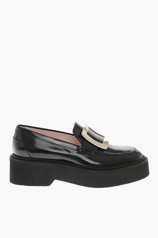 Mocassini in Vernice con Suola Platform