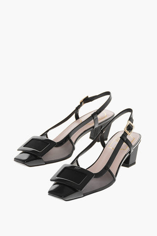 Pumps in Mesh LAC POINT NET con Design Slingback 5cm