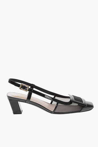 Pumps in Mesh LAC POINT NET con Design Slingback 5cm