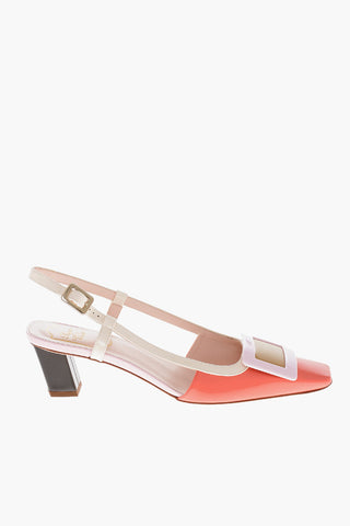 Lackpumps LACQUERED Mit Vorderer Schnalle 5cm