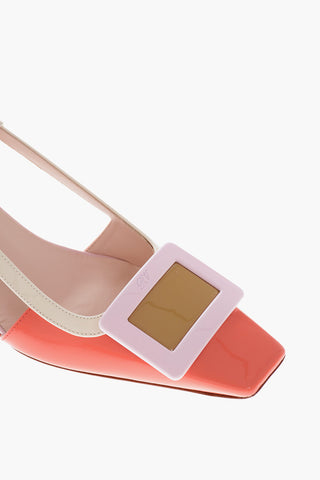 Lackpumps LACQUERED Mit Vorderer Schnalle 5cm