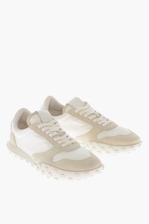 Sneakers Allacciate VAPOUR con Dettagli in Suede