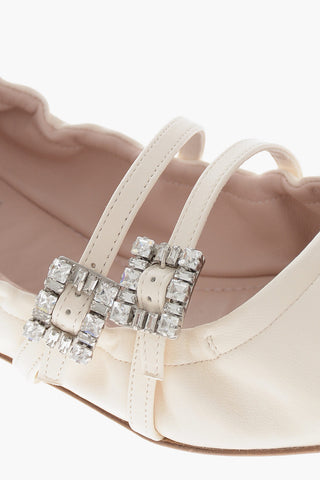 Ballerine Mary Jane MINI STRAP con Fibbie Gioiello