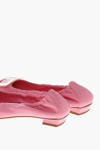 Leather Ballet Flats BELLE VIVIER with Square Toe