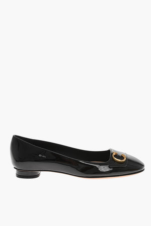 Ballerine in Vernice C'EST DIOR con Monogram Frontale