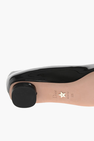 Ballerine in Vernice C'EST DIOR con Monogram Frontale