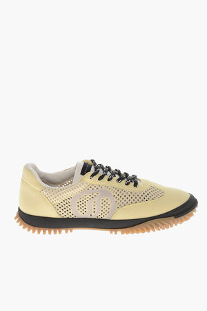 Crochet Sneakers S-WAVE with Eco-Suede Details