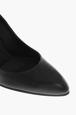 Pumps aus Leder FAUN LUX mit geschwungenem 10cm-Absatz