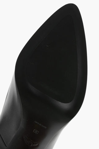 Pumps aus Leder FAUN LUX mit geschwungenem 10cm-Absatz