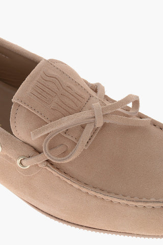 Mocassini in Suede MISS DIOR con Fiocco Frontale