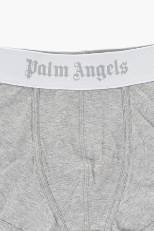 Set Of 3 Stretch Cotton Boxer Briefs With Branded Elastic Waistband