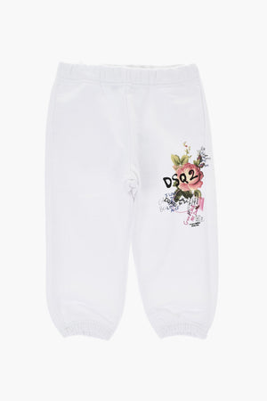 Cotton Joggers With Print
