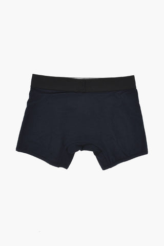 Set 2 Paia di Boxer in Cotone Stretch con Banda Elastica Logata