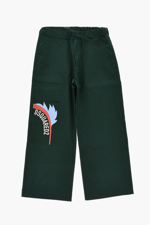 Pantaloni Casual In Cotone 