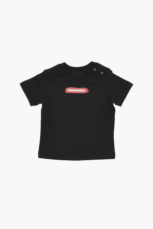 T-Shirt aus Baumwolle mit Rundhalsausschnitt und Aufdruck