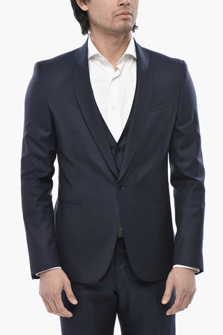 CC COLLECTION Abito a 3 Pezzi in Lana Vergine