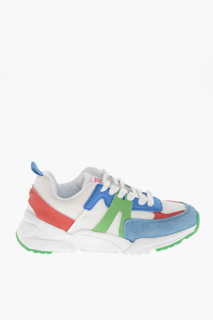 Fabric Low-Top Sneakers S-MILLENIUM LC PRO with Leather Trims