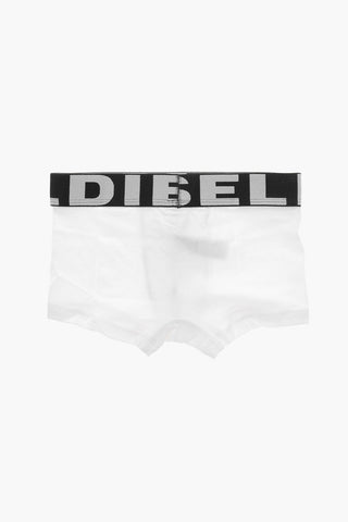 Set of 3 Stretch Cotton Boxers with Branded Elastic Band