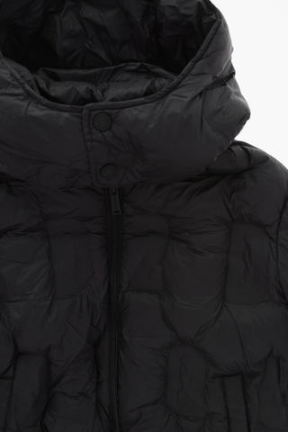 탈부착 후드 패딩 재킷