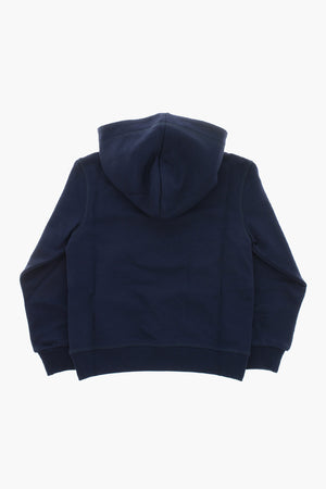 Felpa Hoodie  Relax Fit in Cotone con Stampa