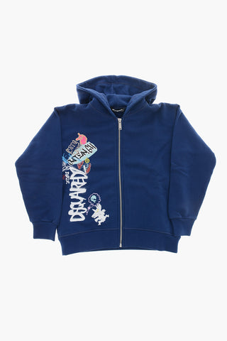 Cotton Hoodie SLOUCH FIT with Print