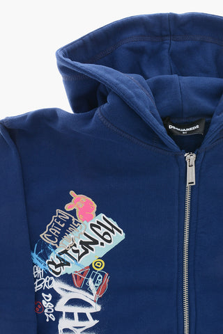 Cotton Hoodie SLOUCH FIT with Print