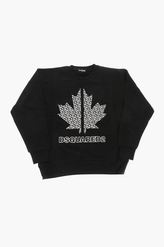 SPORT EDTN.08 Sweatshirt mit Rundhalsausschnitt SLOUCH FIT aus Baumwolle mit geprägtem Logo