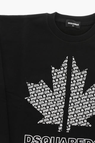 SPORT EDTN.08 Crewneck Sweatshirt SLOUCH FIT Cotton with Embossed Logo