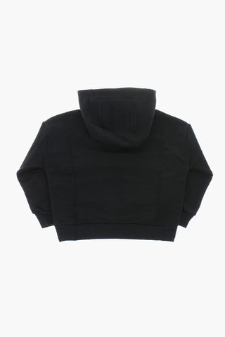 Felpa Hoodie in Cotone con Logo