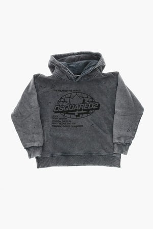 Cotton Hoodie SLOUCH FIT With Print