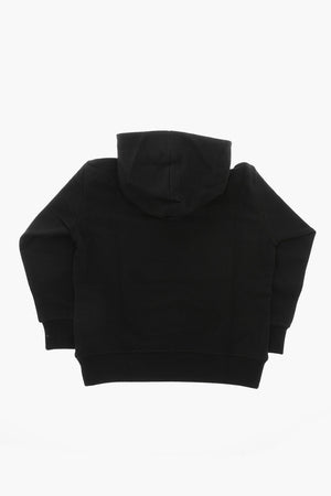 Felpa Hoodie SLOUCH FIT in Cotone con Stampa