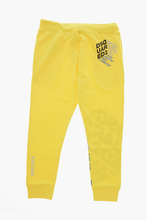 Cotton Joggers with Side Logo