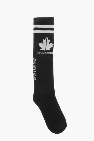 SPORT EDTN.07 Long Cotton Socks With Contrast Details