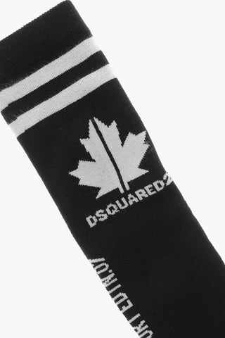 SPORT EDTN.07 Long Cotton Socks With Contrast Details