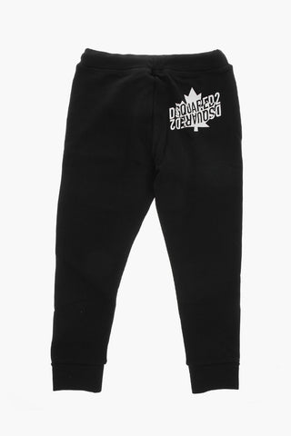 Joggers in Cotone con Elastico In Vita