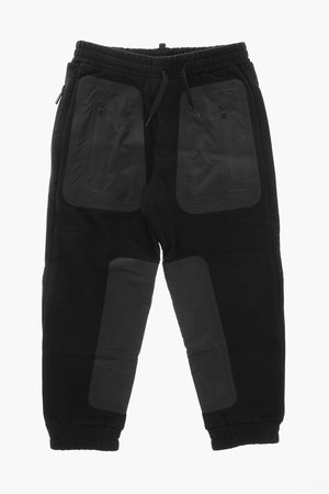 Einfarbige Jogginghose aus Baumwolle