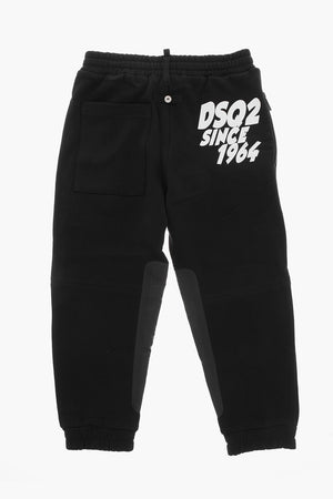 Joggers in Cotone a Tinta Unita