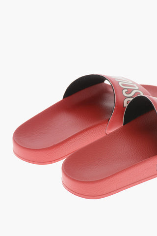 Rubber Slides With Maxi Logo