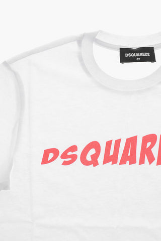 T-shirt Girocollo RELAX in Cotone con Stampa